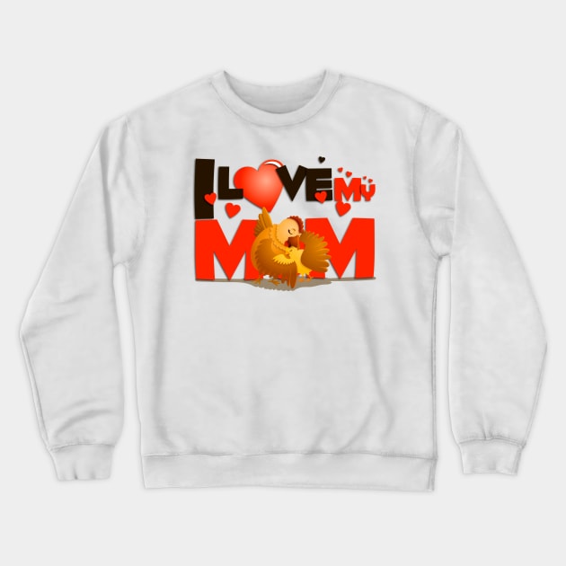 mama hen Crewneck Sweatshirt by JonathanVisual